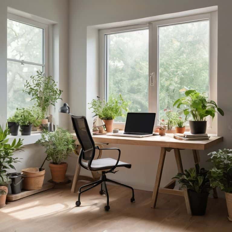 Nurturing Ergonomic Home Office Furniture Setup