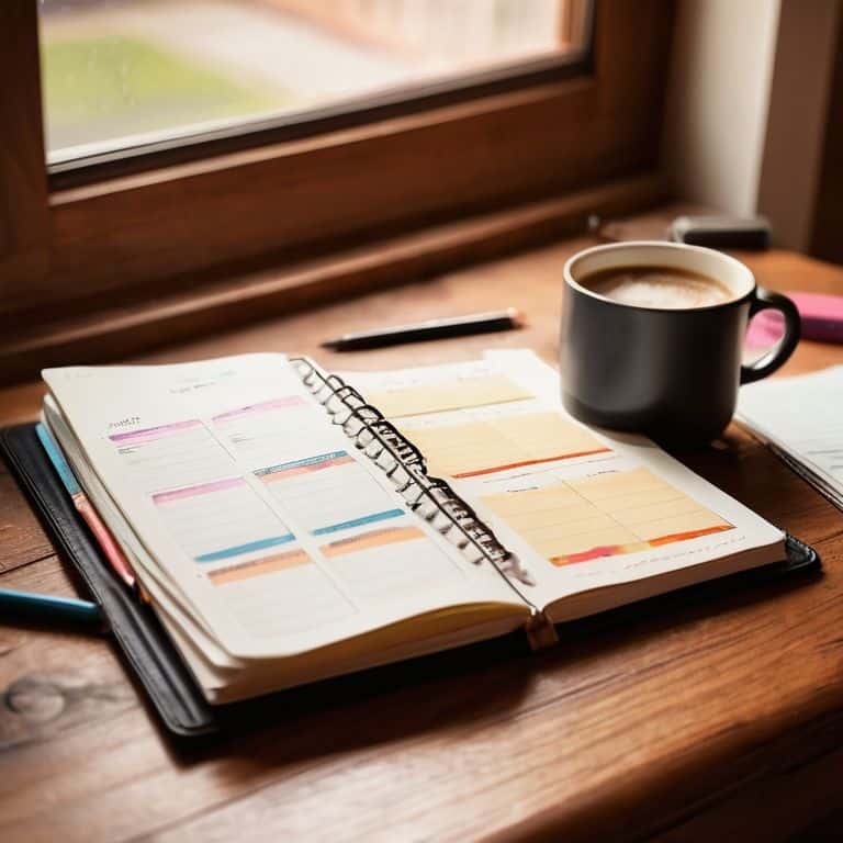Time blocking daily schedule management