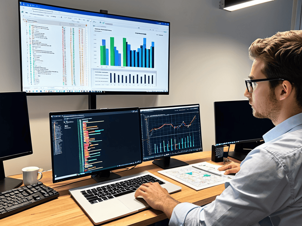 Data Duo Defined professionals at work