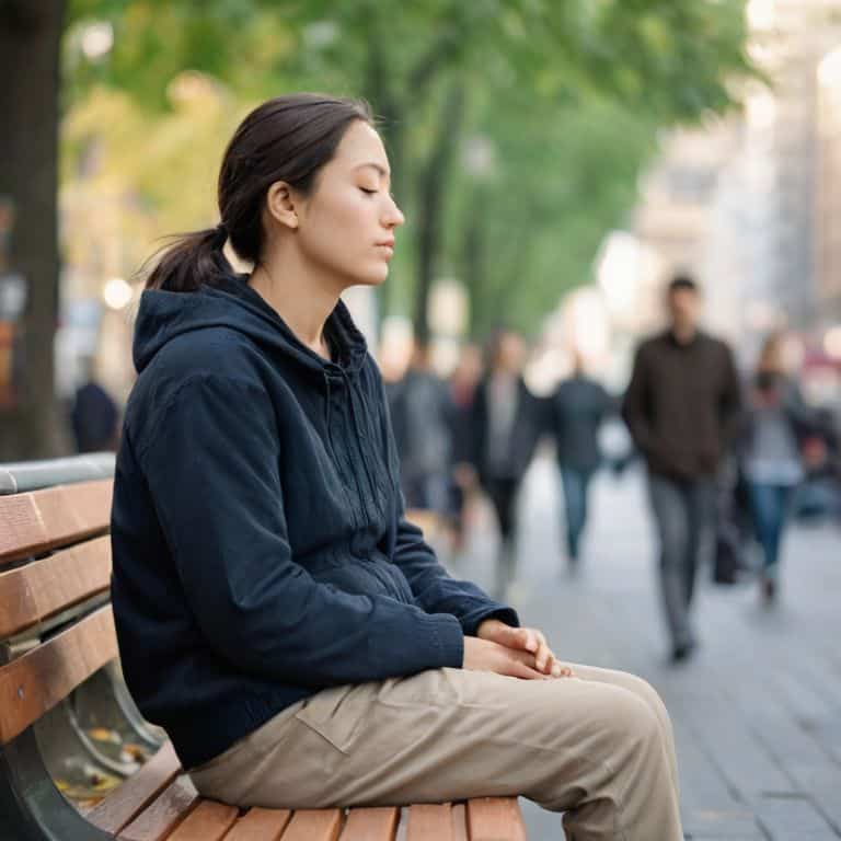 Mindfulness in Modern Life city scene