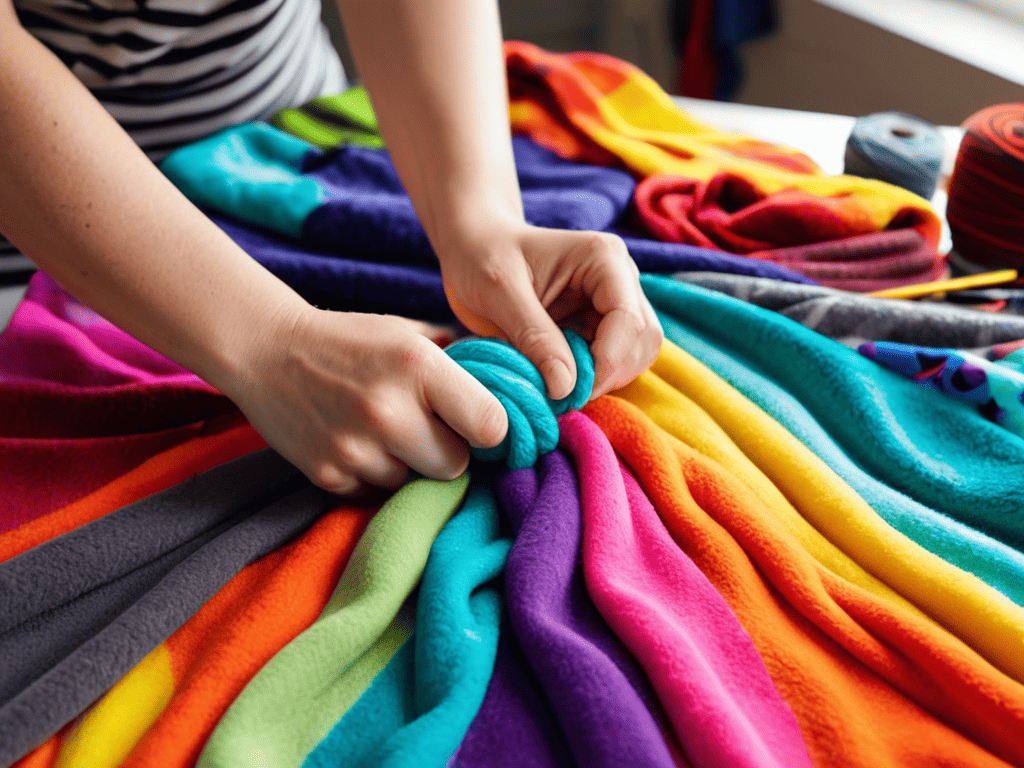 Tie One on No Sew Fleece