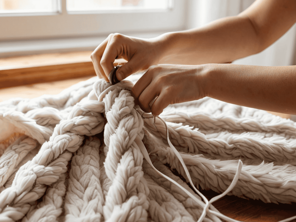 No-Sew Fleece Blanket Tips