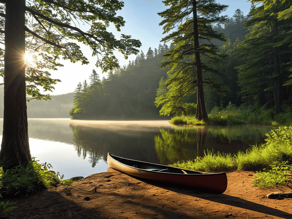 Embracing the Journey canoe trip scenery