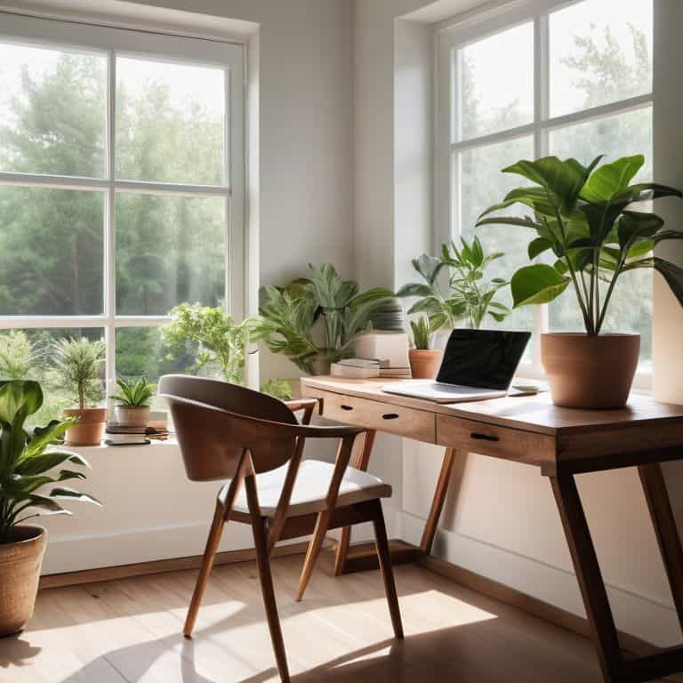 Distraction-free workspace setup