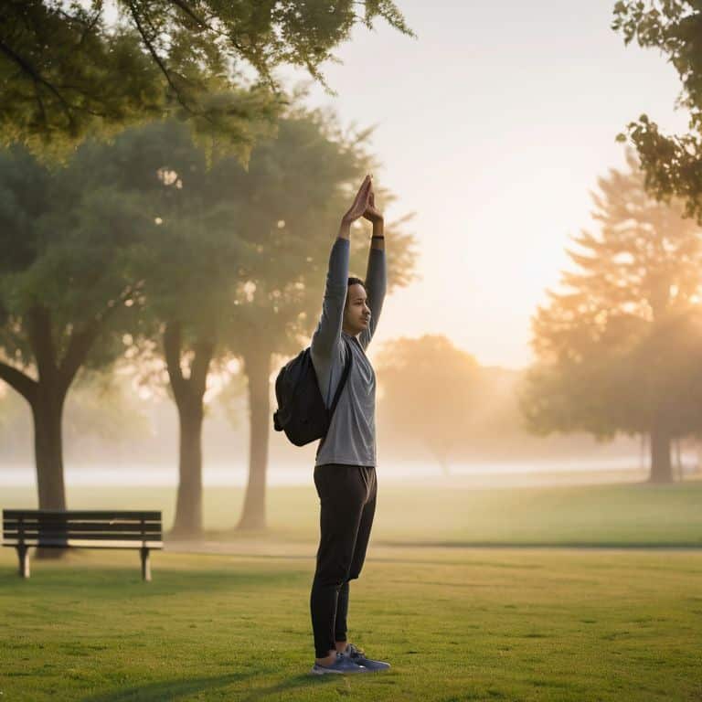 exercise and work-life balance outdoors