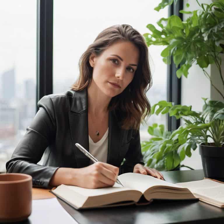 Setting SMART career goals concept
