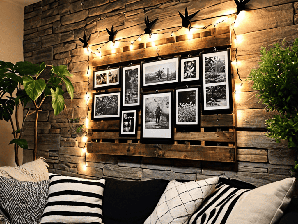 Upcycled Wooden Photo Display