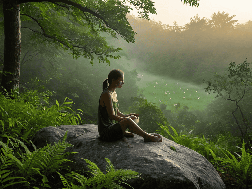 Meditation guide for inner peace