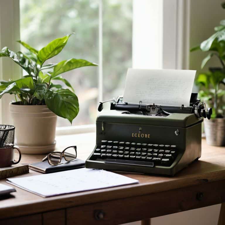 Streamlining Your Workflow with typewriters nearby