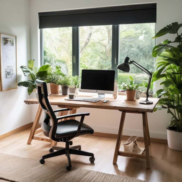 DIY ergonomic workspace setup