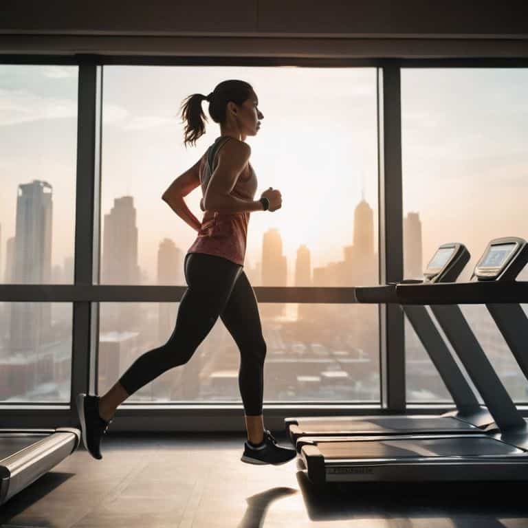 Morning workouts outdoor exercise scene