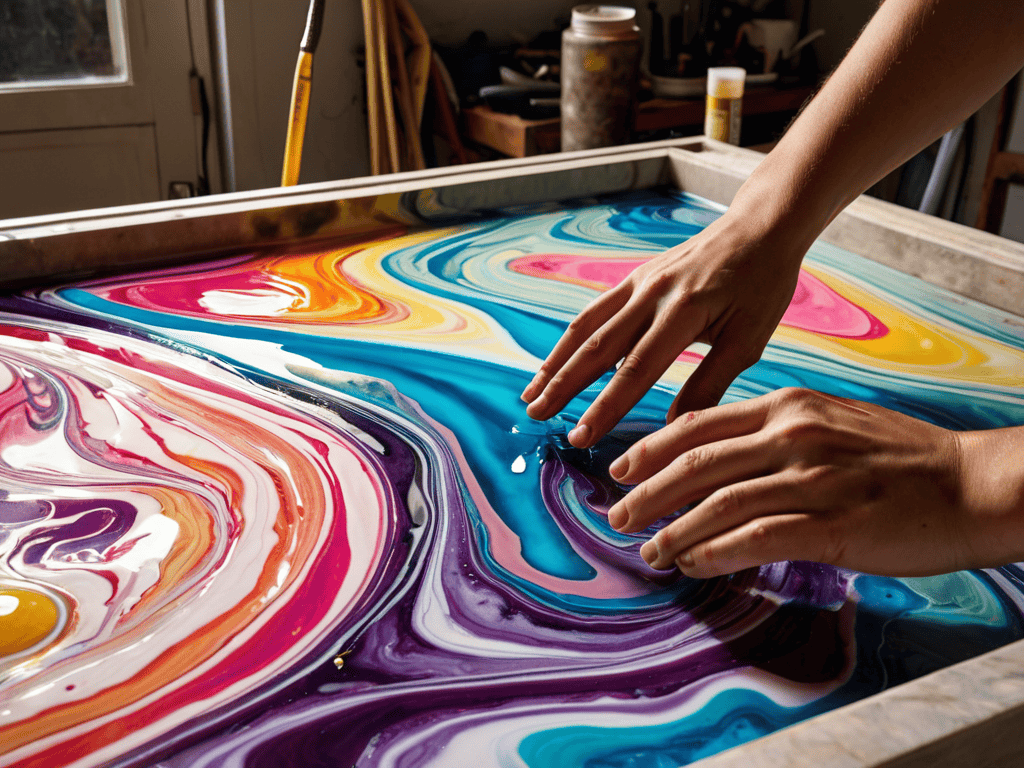 5 Essential Paper Marbling Ebru Tips