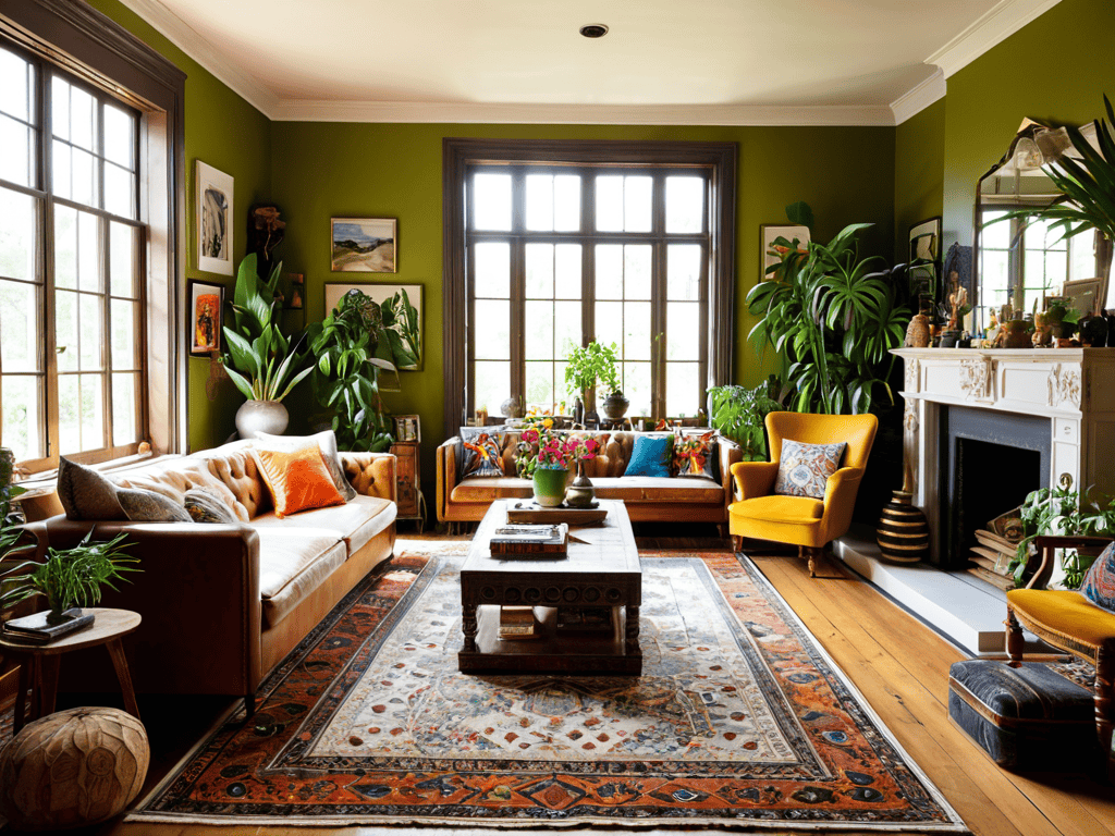 Maximalist decor eclecticism tips
