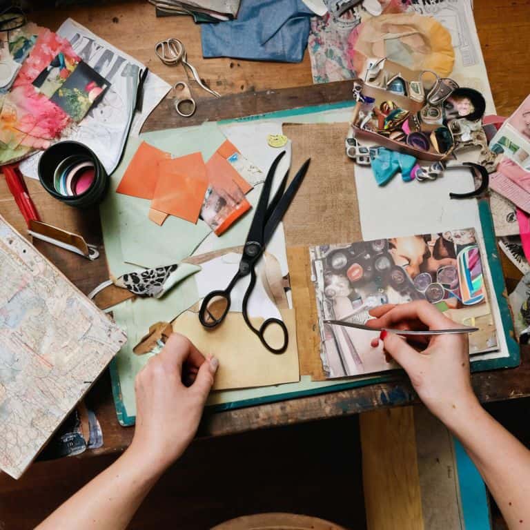 Crafting Diy Vision Board Supplies