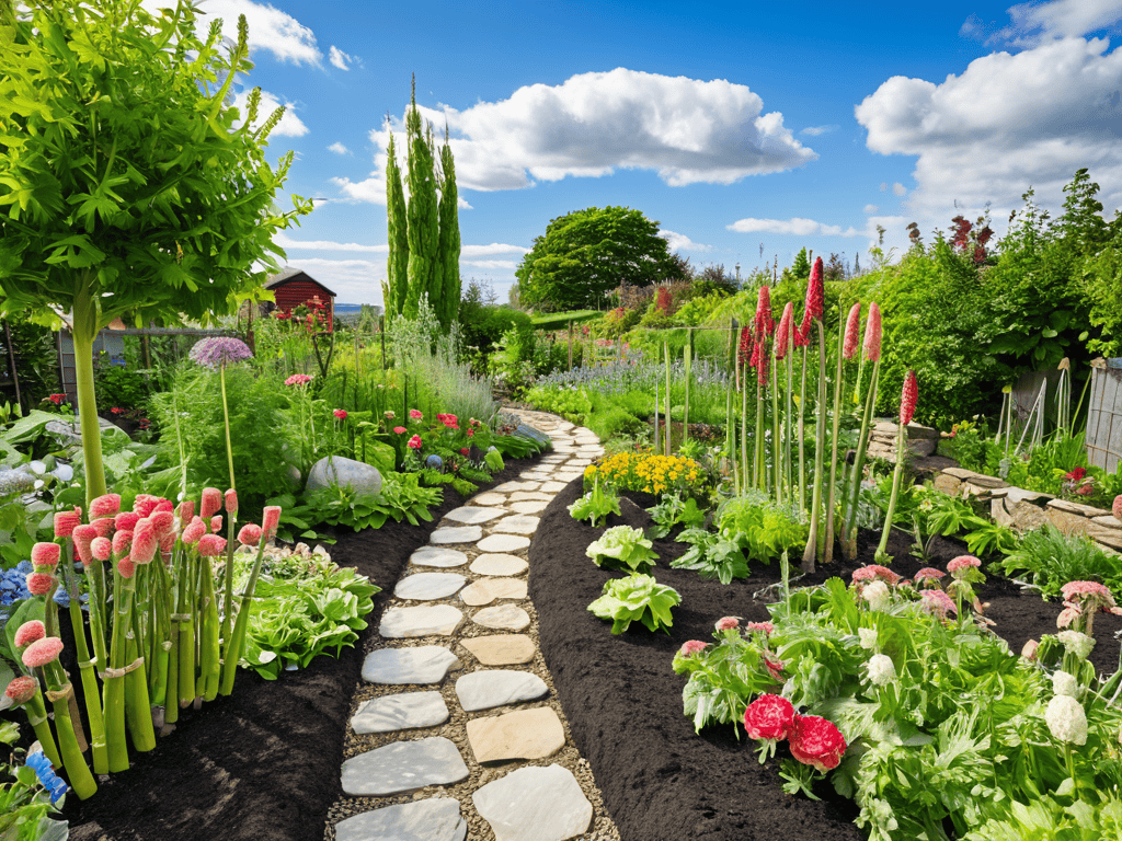 Edible Landscaping Design garden