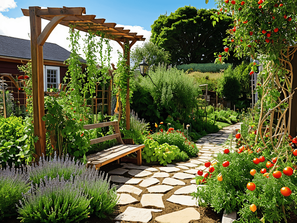 Edible Landscaping Design front yard garden