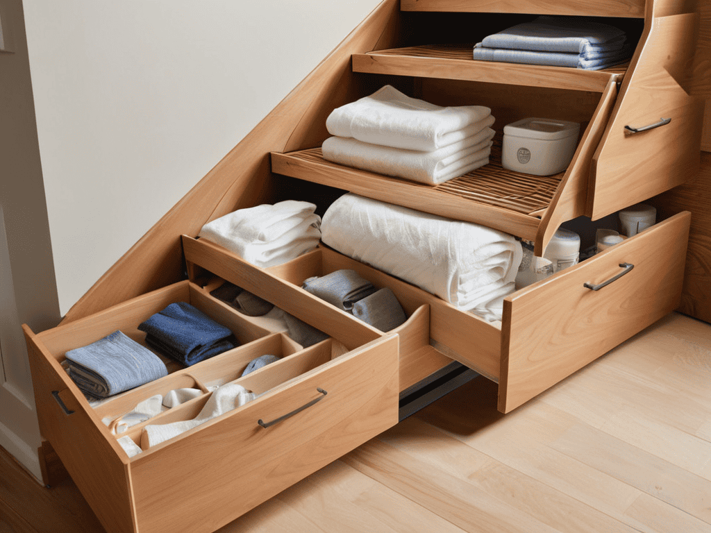 Under-Stair Storage Pull-outs