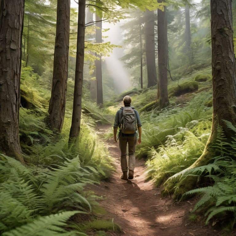 Natures Rhythm in forest