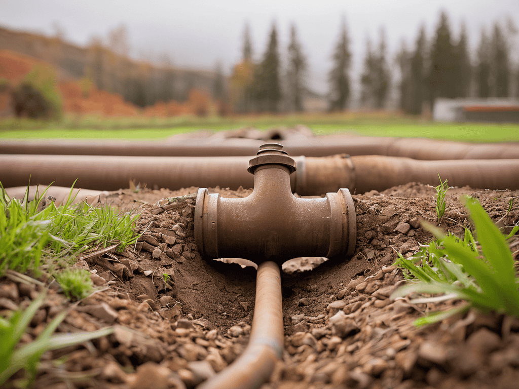 Geothermal Loop Retrofit system underground