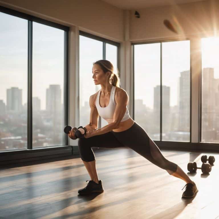 Morning workouts outdoors