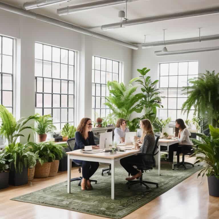 Creating Harmonious Workspaces with Plants