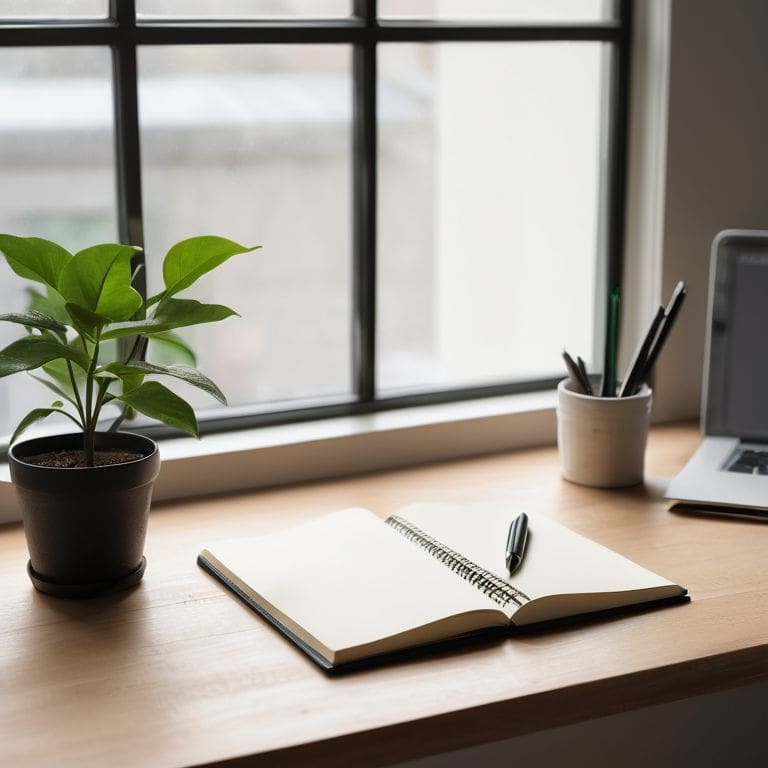 Minimalism in Workspace office setup