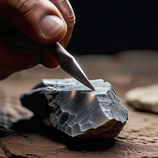 Mastering the Ripple of stone fracture patterns.